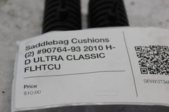 Saddlebag Cushions (2) #90764-93 2010 H-D ULTRA CLASSIC FLHTCU