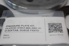 PRESSURE PLATE KIT, CLUTCH 37912-98A 2001 H-D SOFTAIL DUECE FXSTD