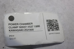 POWER CHAMBER CLAMP 92037-1537 1986 KAWASAKI ZG1000