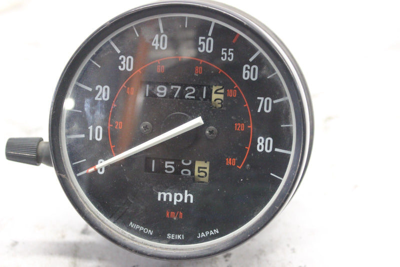 SPEEDOMETER 19.7K MILES 37200-449-752 1982 HONDA GL500I SILVERWING