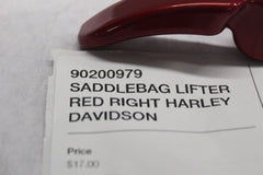 90200979 SADDLEBAG LIFTER RED RIGHT HARLEY DAVIDSON