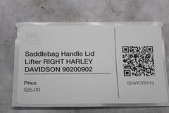 Saddlebag Handle Lid Lifter RIGHT HARLEY DAVIDSON 90200902