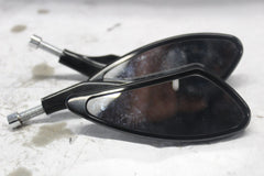 SET BLACK TEARDROP MIRRORS 2012 SPORTSTER XL1200