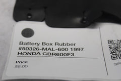 Battery Box Rubber #50326-MAL-600 1997 HONDA CBR600F3