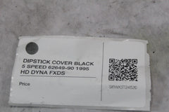 DIPSTICK COVER BLACK 5 SPEED 62649-90 1995 HD DYNA FXDS