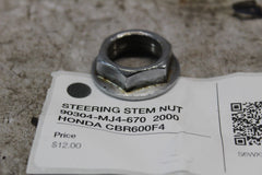 STEERING STEM NUT 90304-MJ4-670  2000 HONDA CBR600F4