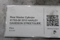 Rear Master Cylinder 41763-08 2010 HARLEY DAVIDSON STREETGLIDE