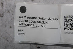 Oil Pressure Switch 37820-33D10 2000 SUZUKI INTRUDER VL1500