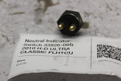 Neutral Indicator Switch 33926-06B 2010 H-D ULTRA CLASSIC FLHTCU