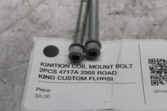 IGNITION COIL MOUNT BOLT 2PCS 4717A 2005 ROAD KING CUSTOM FLHRSI