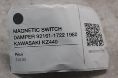 MAGNETIC SWITCH DAMPER 92161-1722 1980 KAWASAKI KZ440