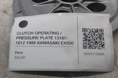 CLUTCH OPERATING / PRESSURE PLATE 13187-1012 1988 KAWASAKI EX500