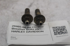 29465-08 Air Cleaner Breather Bolts (2) HARLEY DAVIDSON