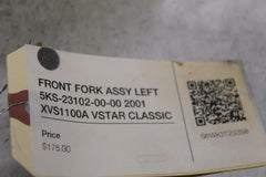 FRONT FORK ASSY LEFT 5KS-23102-10-00 2003 XVS1100AT SILVERADO