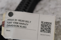 40022-91 REAR BELT 128T 1998 HARLEY DAVIDSON XL883