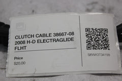 CLUTCH CABLE 38667-08 2008 H-D ELECTRAGLIDE FLHT
