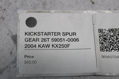 KICKSTARTER SPUR GEAR 26T 59051-0006 2004 KAW KX250F