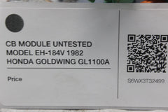 CB MODULE UNTESTED MODEL EH-184V 1982 HONDA GOLDWING GL1100A