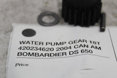 WATER PUMP GEAR 18T 420234620 2004 CAN AM BOMBARDIER DS 650