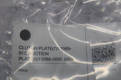 CLUTCH PLATE (7) 13089-013, FRICTION PLATE (8) 13088-0005 2004 KAW KX250F