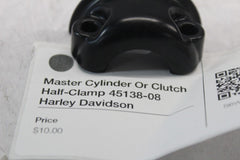 Master Cylinder Or Clutch Half-Clamp 45138-08 Harley Davidson