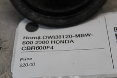 Horn (LOW) 38120-MBW-600 2000 HONDA CBR600F4