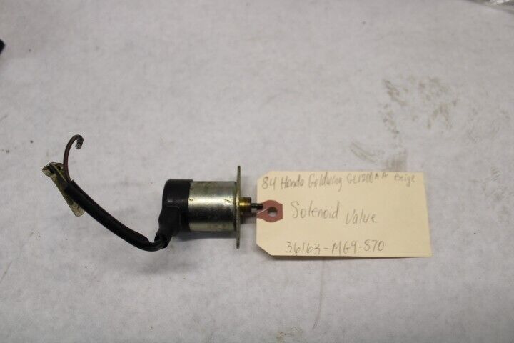 Solenoid Valve 36163-MG9-870 1984 Honda Goldwing GL1200A