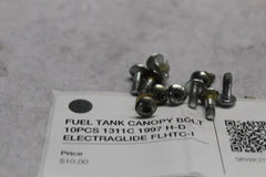 FUEL TANK CANOPY BOLT 10PCS 1311C 1997 H-D ELECTRAGLIDE FLHTC-I