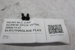 FRONT MC CAP SCREW 2PCS 2579A 2000 H-D ELECTRAGLIDE FLHT