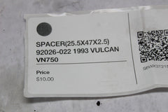 SPACER (25.5X47X2.5) 92026-022 1993 VULCAN VN750