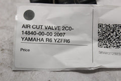 AIR CUT VALVE 2C0-14840-00-00 2007 YAMAHA R6 YZFR6