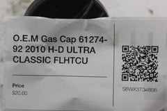 O.E.M Gas Cap 61274-92 2010 H-D ULTRA CLASSIC FLHTCU