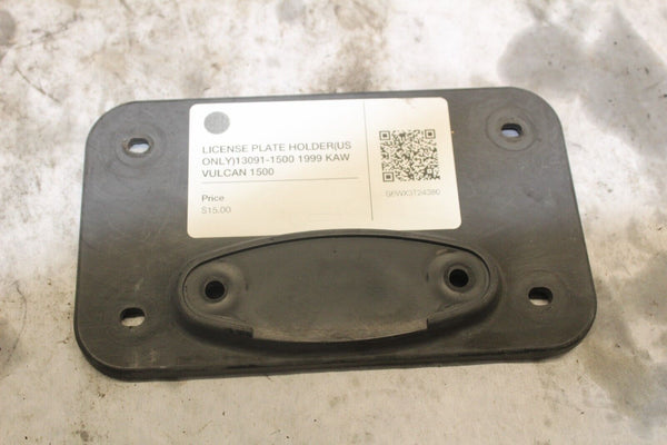 LICENSE PLATE HOLDER 13091-1500 1999 KAW VULCAN 1500