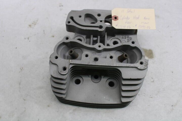 OEM Harley Davidson Cylinder Head Rear Bare 17179-06 on part 17193-06