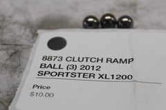 8873 CLUTCH RAMP BALL (3) 2012 SPORTSTER XL1200