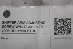 SHIFTER ARM ADJUSTING SCREW W/NUT 33119-79 1995 HD DYNA FXDS