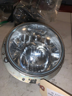 Genuine 97-19 Harley Touring 7" Dual Head Light HeadLamp With Bulbs OEM Mount