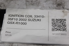 IGNITION COIL 33410-35F10 2002 SUZUKI GSX-R1000