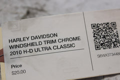 HARLEY DAVIDSON WINDSHIELD TRIM CHROME 2010 H-D ULTRA CLASSIC FLHTCU