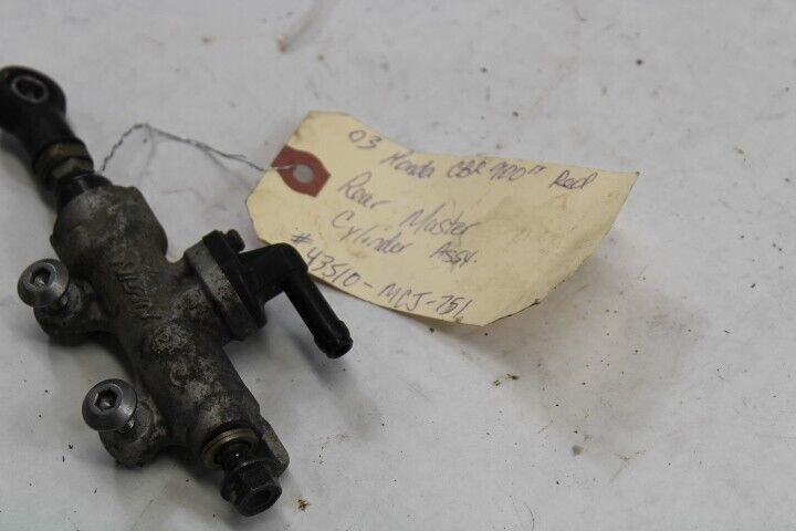 OEM Honda Motorcycle Rear Master Cylinder #43510-MCJ-751 2003 CBR900RR