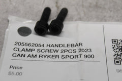 205562054 HANDLEBAR CLAMP SCREW 2PCS 2023 CAN AM RYKER SPORT 900 ACE