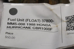 Fuel Unit (FLOAT) 37800-MM5-008 1988 HONDA HURRICANE CBR1000F