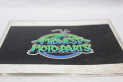 90201056DWC SADDLEBAG LID RIGHT (SUPERIOR BLUE W/ BLUE STRIPES) HARLEY DAVIDSON