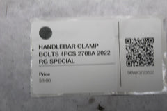 HANDLEBAR CLAMP BOLTS 4PCS 2708A 2022 RG SPECIAL