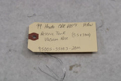 OEM Honda Motorcycle 1999 CBR600F4 Reserve Tank Vacuum Hose(5.5x3000)