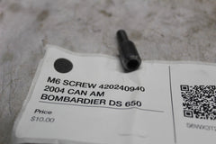 M6 SCREW 420240940 2004 CAN AM BOMBARDIER DS 650