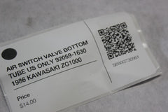 AIR SWITCH VALVE BOTTOM TUBE US ONLY 92059-1630 1986 KAWASAKI ZG1000
