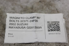 MAGNETO CLAMP W/ BOLTS 32371-24F00 2002 SUZUKI HAYABUSA GSX1300R