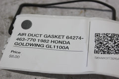 AIR DUCT GASKET 64274-463-770 1982 HONDA GOLDWING GL1100A