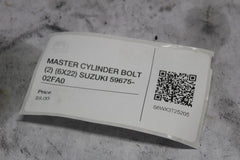 MASTER CYLINDER BOLT (2) (6X22) SUZUKI 59675-02FA0